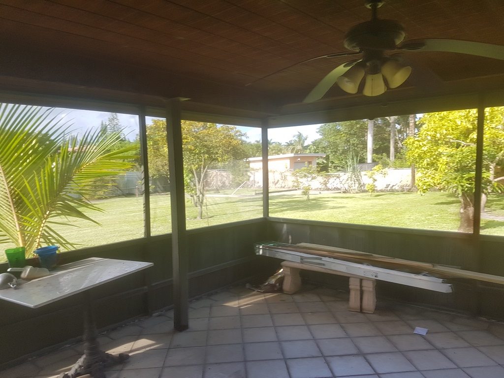 Patio screen replace Miramar